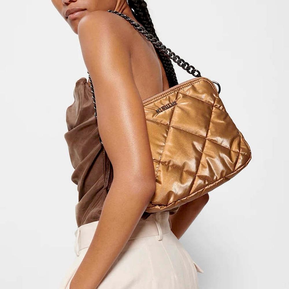 MZ Wallace Quilted Bowery Crossbody/Shoulder Bag
